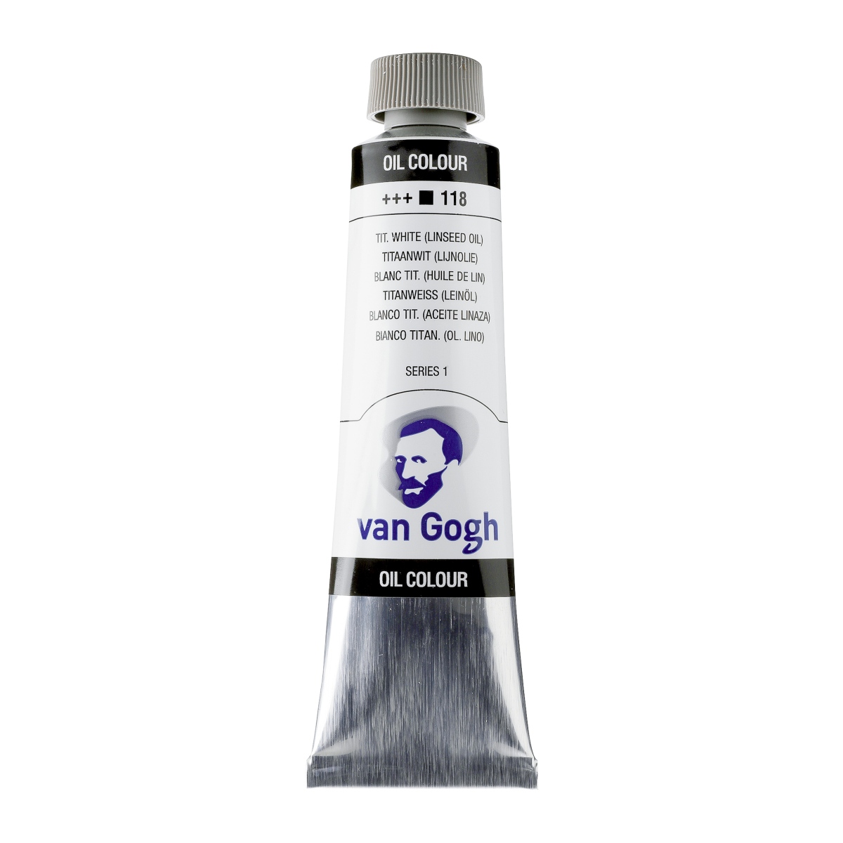 Van Gogh Öljyväri - 118 Titanium White (linseed oil)