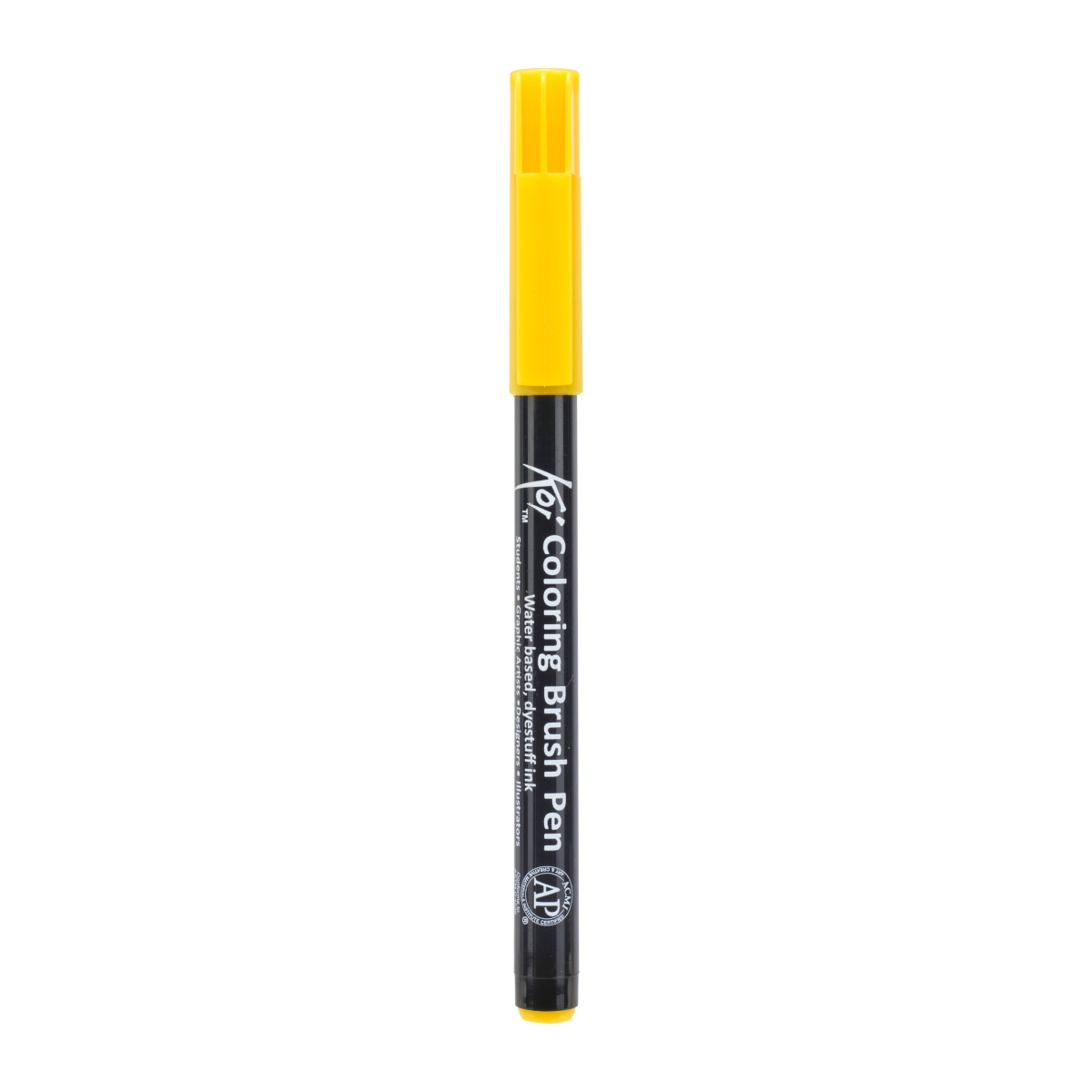 Koi Coloring Brush Pen - Deep yellow