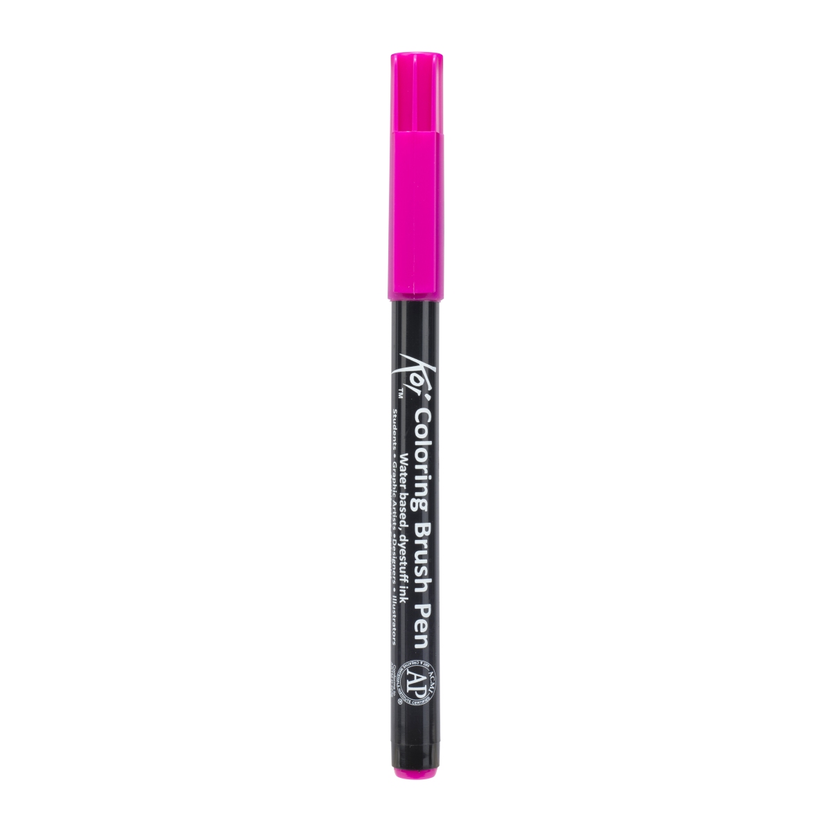 Koi Coloring Brush Pen - Rose red