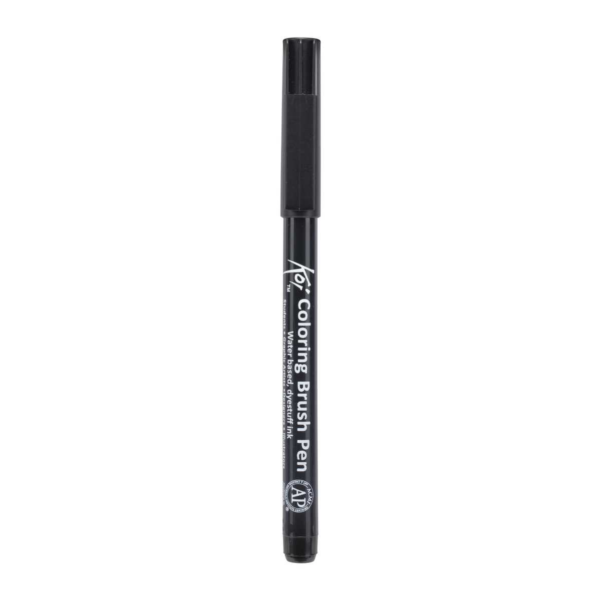 Koi Coloring Brush Pen - Black