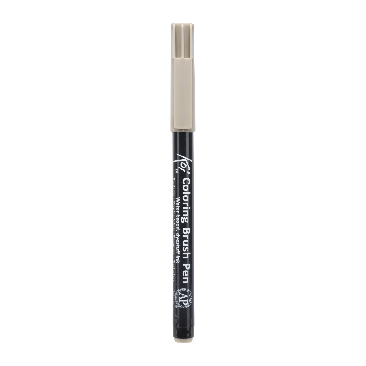 Koi Coloring Brush Pen - Warm gray