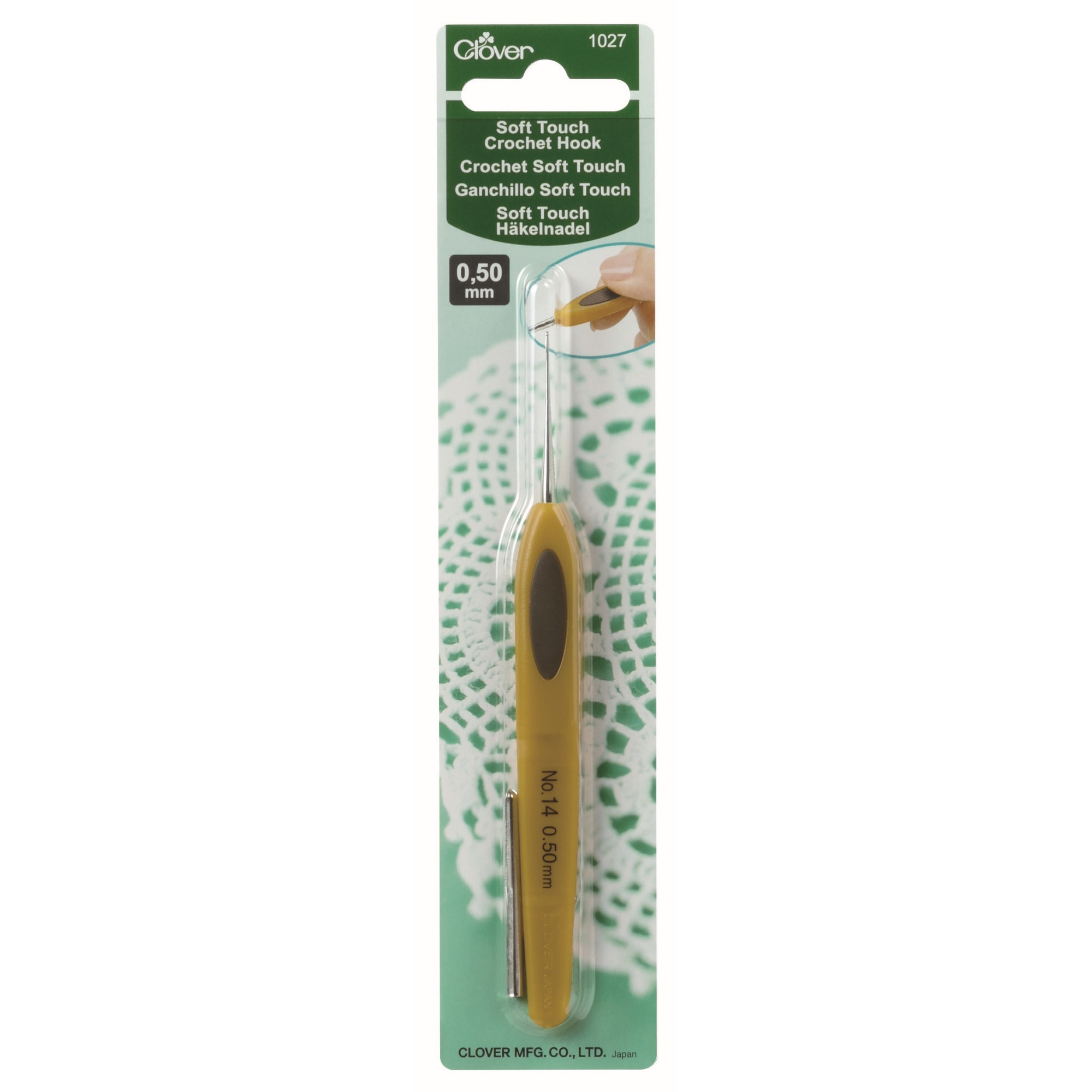 Clover Soft Touch virkkuukoukku