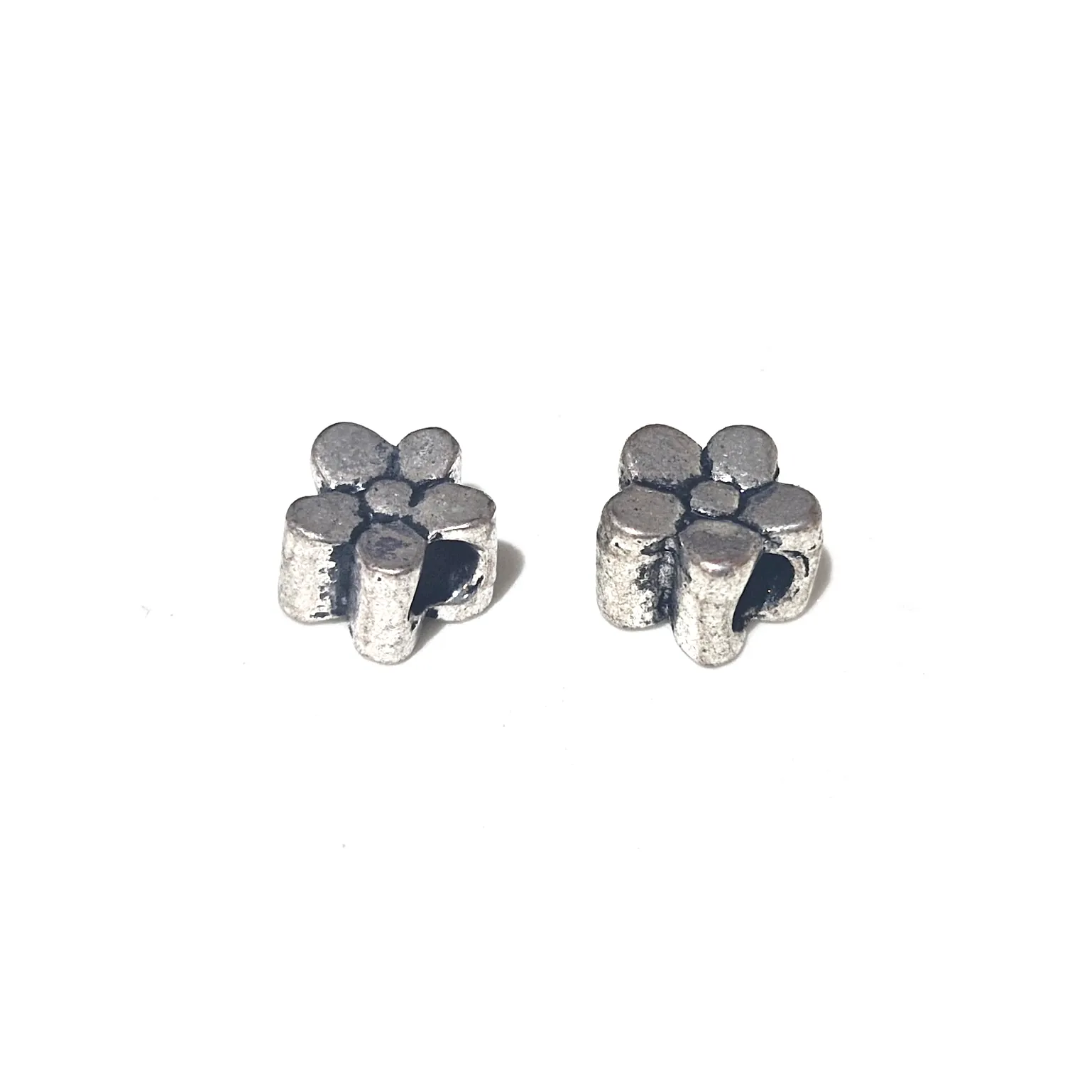 Metallihelmi 10x7mm 4kpl - Vanhahopea