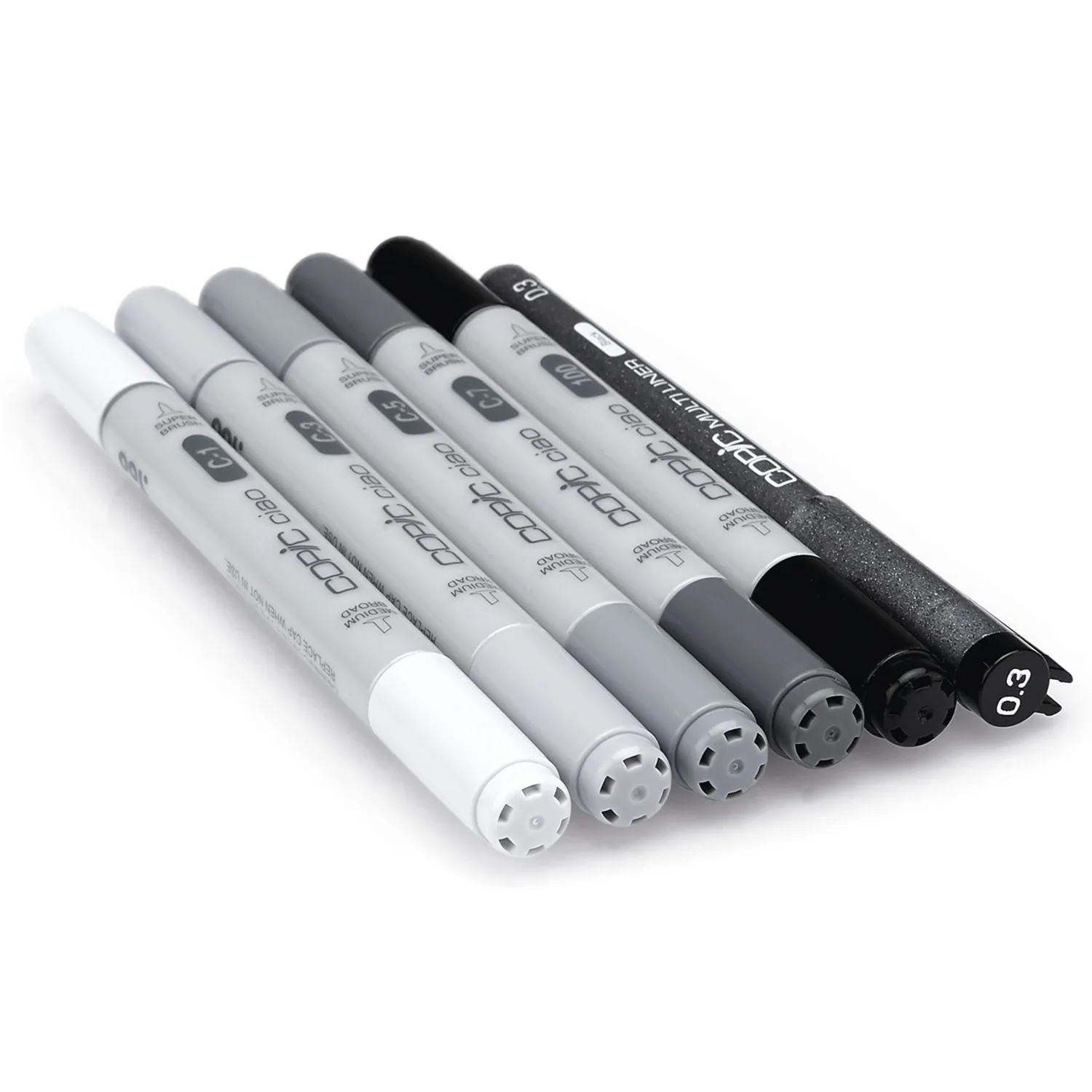 Alternative view of Copic Ciao 5+1 - Cool Grey Tones