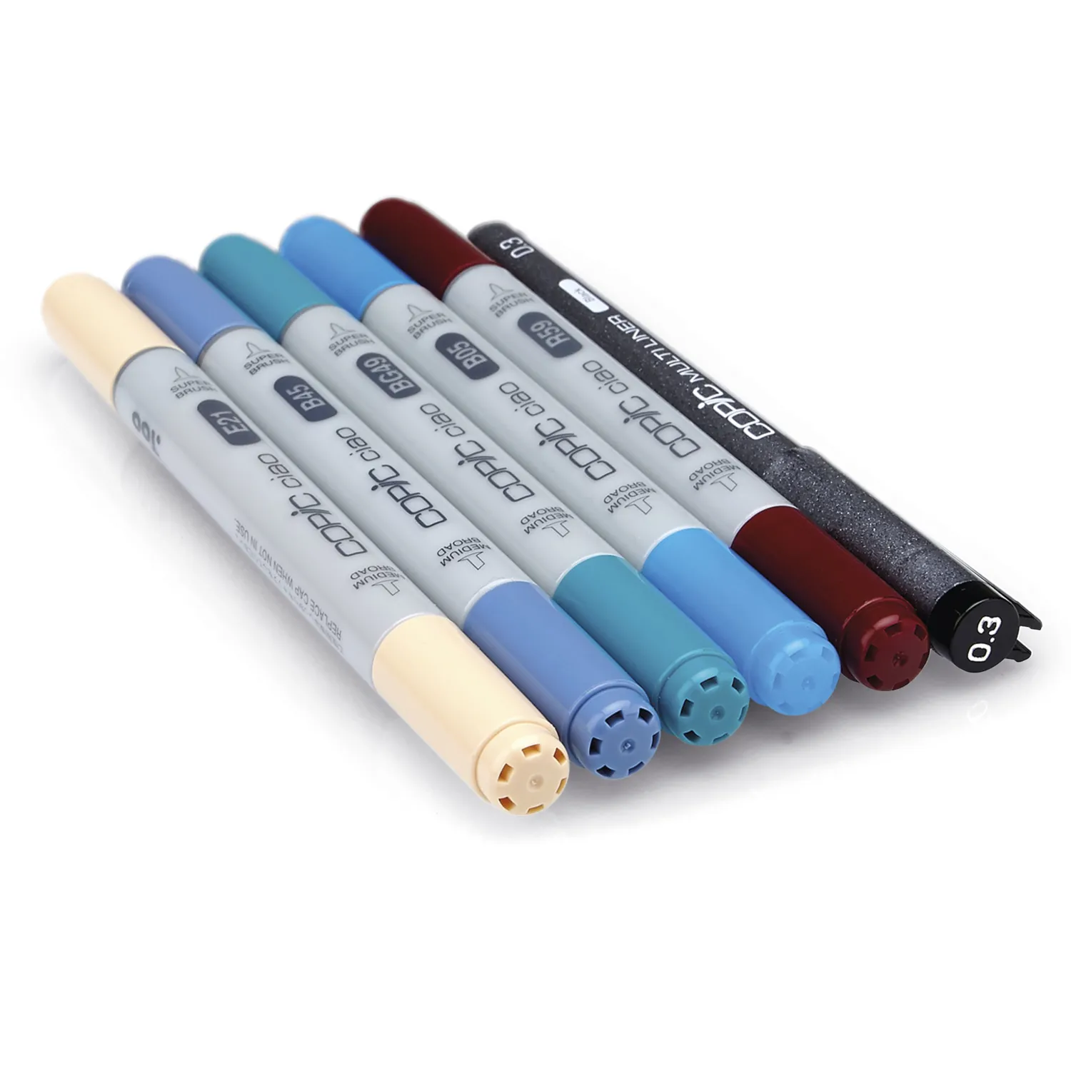 Alternative view of Copic Ciao 5+1 - Manga 2