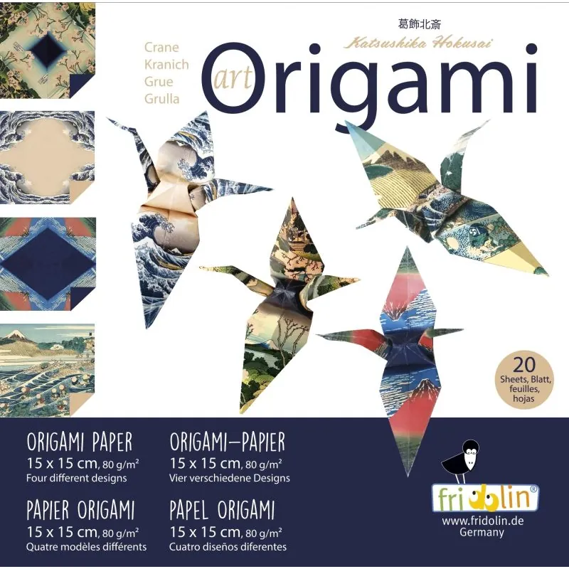 Alternative view of Art Origami - Katsushiko Hokusai - Kurki