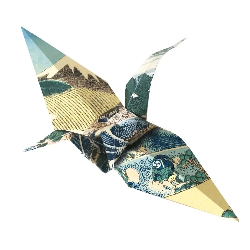 Art Origami - Katsushiko Hokusai - Kurki