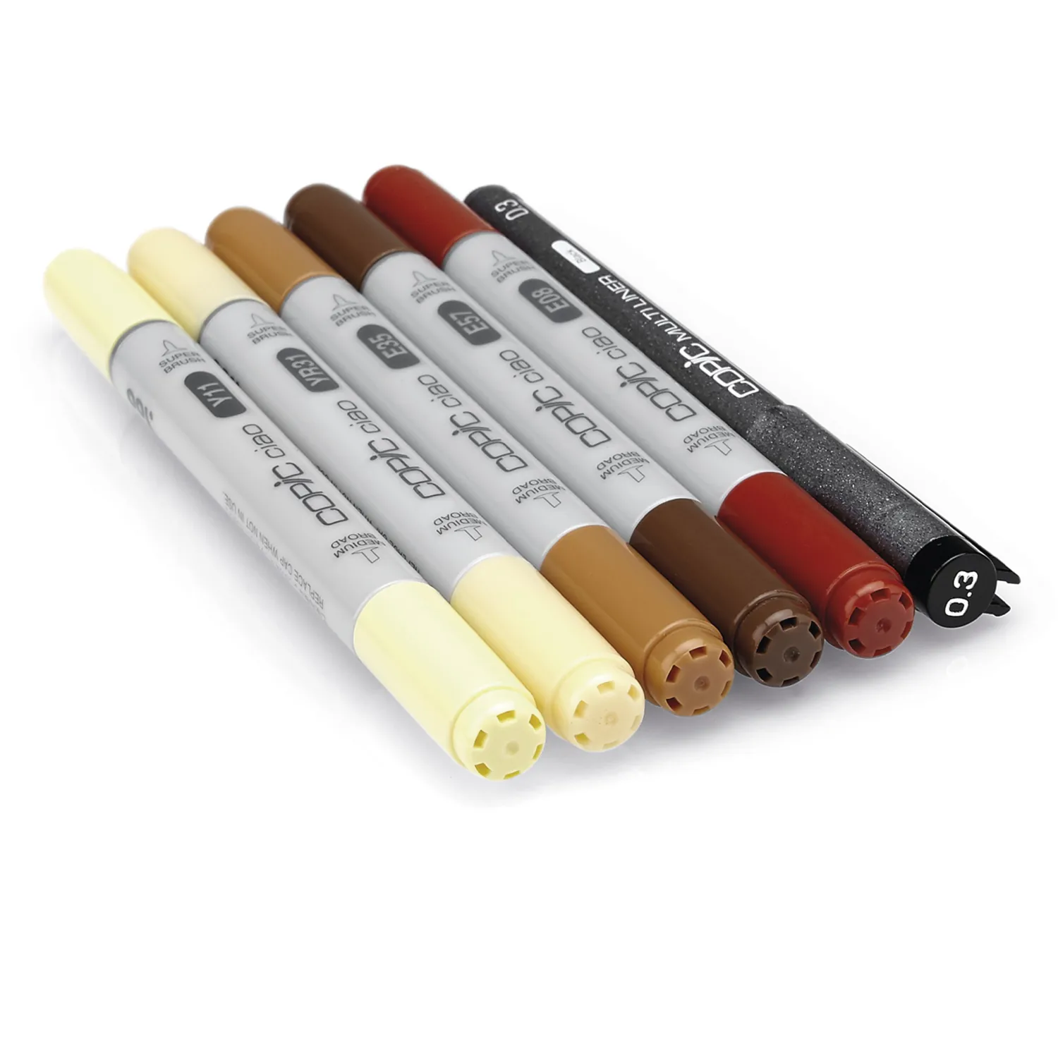 Alternative view of Copic Ciao 5+1 - Hair Tones 1