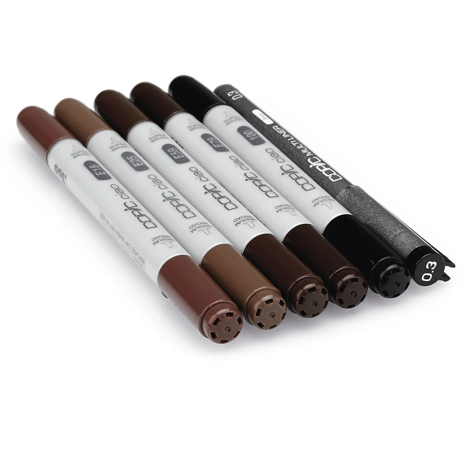 Alternative view of Copic Ciao 5+1 - Hair Tones 2