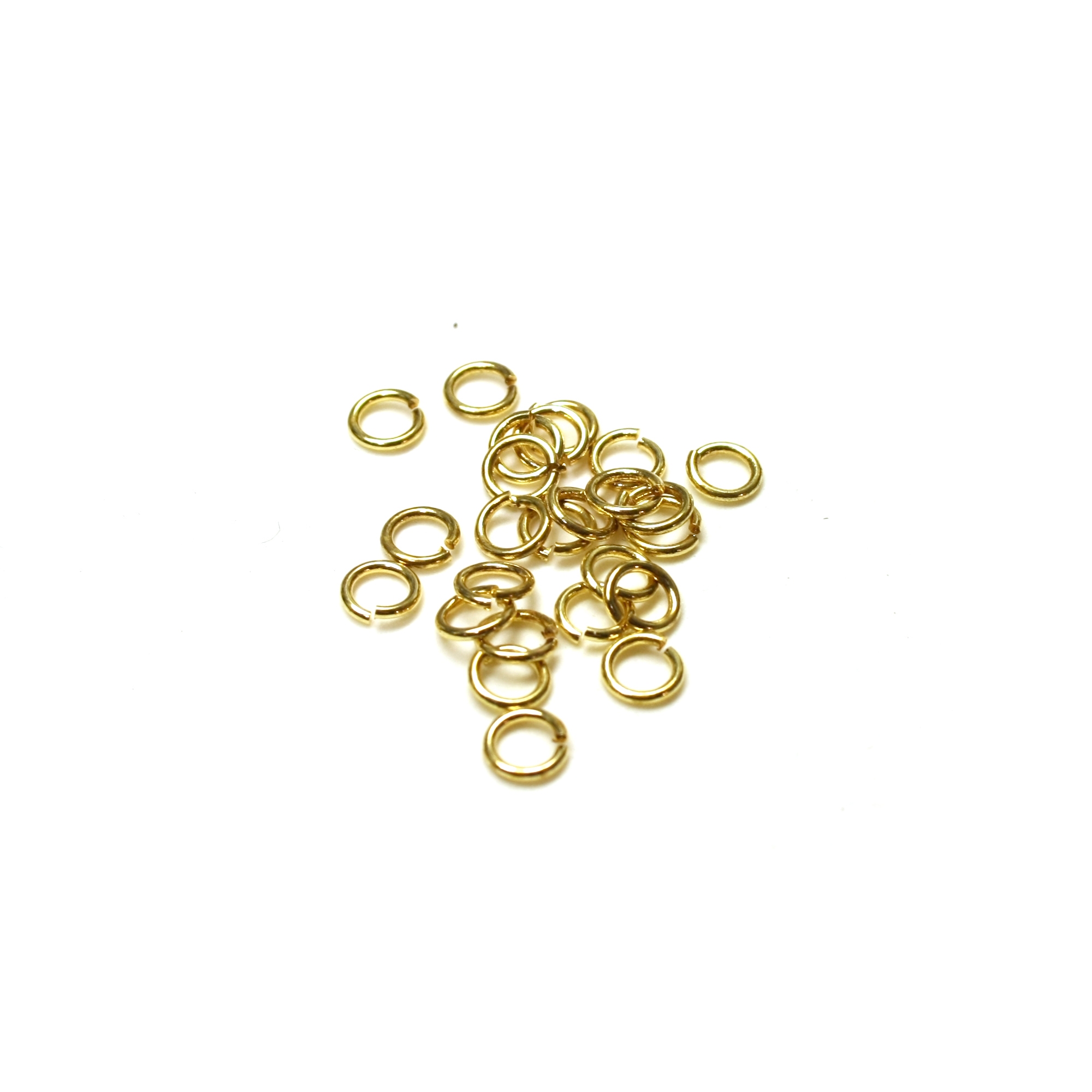 Rengas 6mm - Kullansävy
