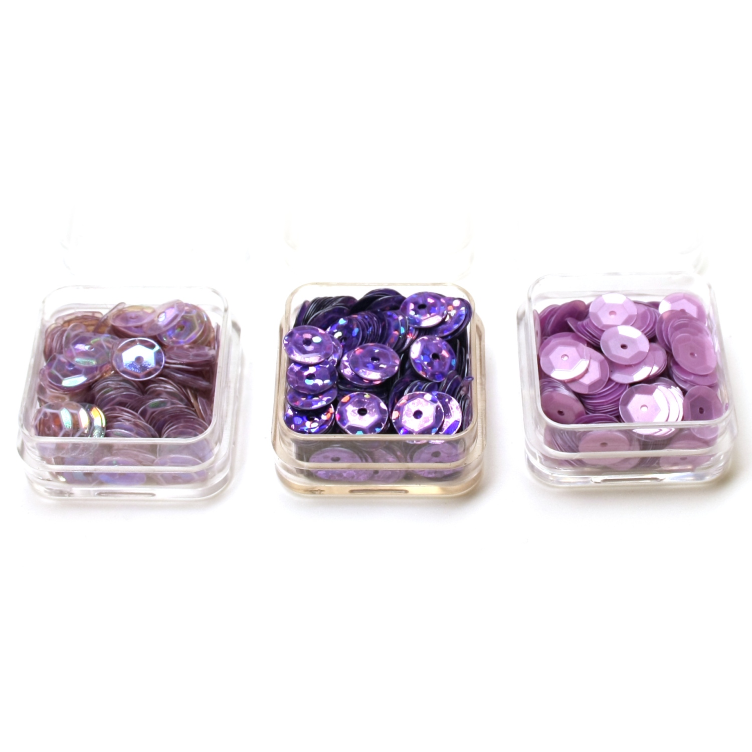 Paljettilajitelma - Violetit