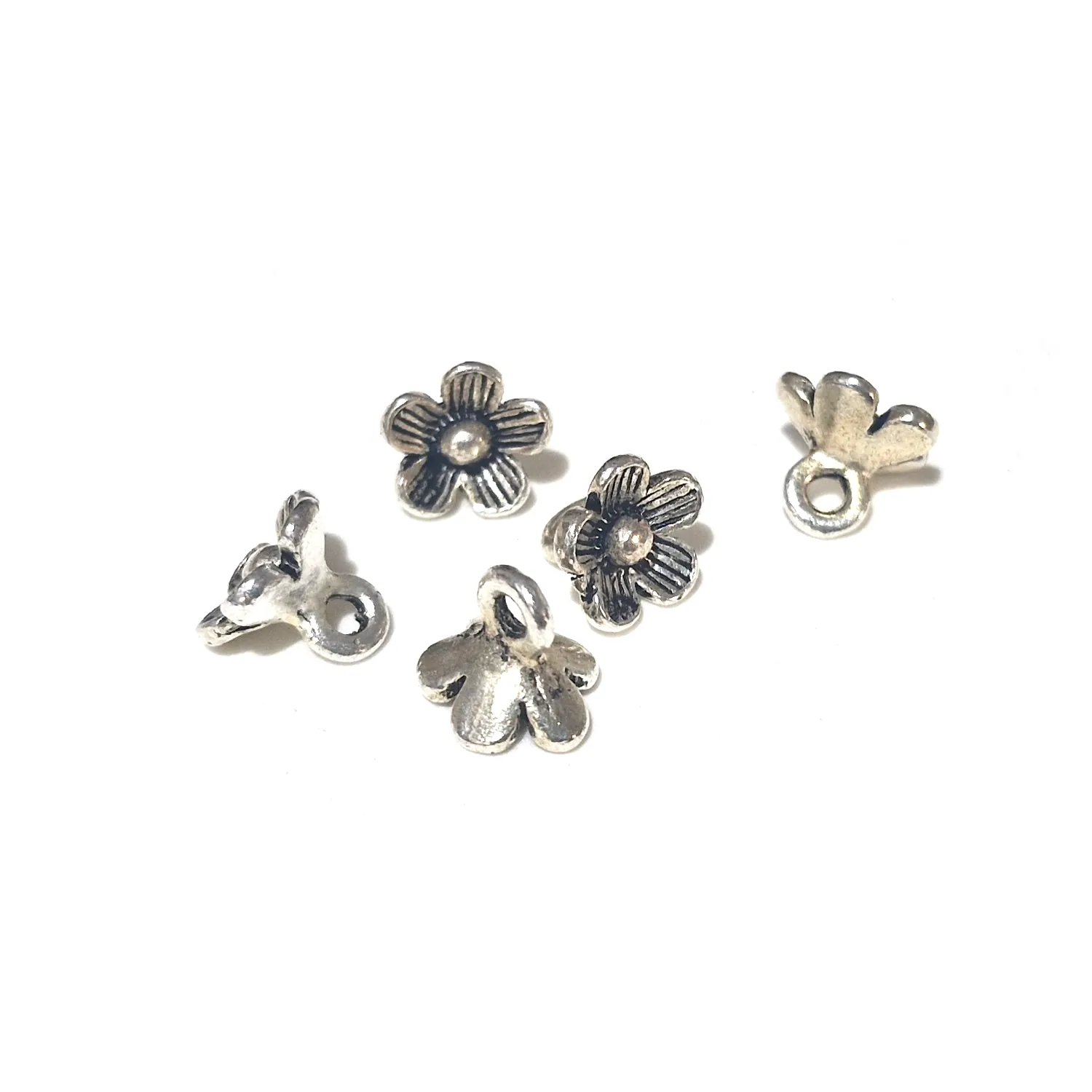 Metallihelmi 9x10mm 5kpl - Vanhahopea