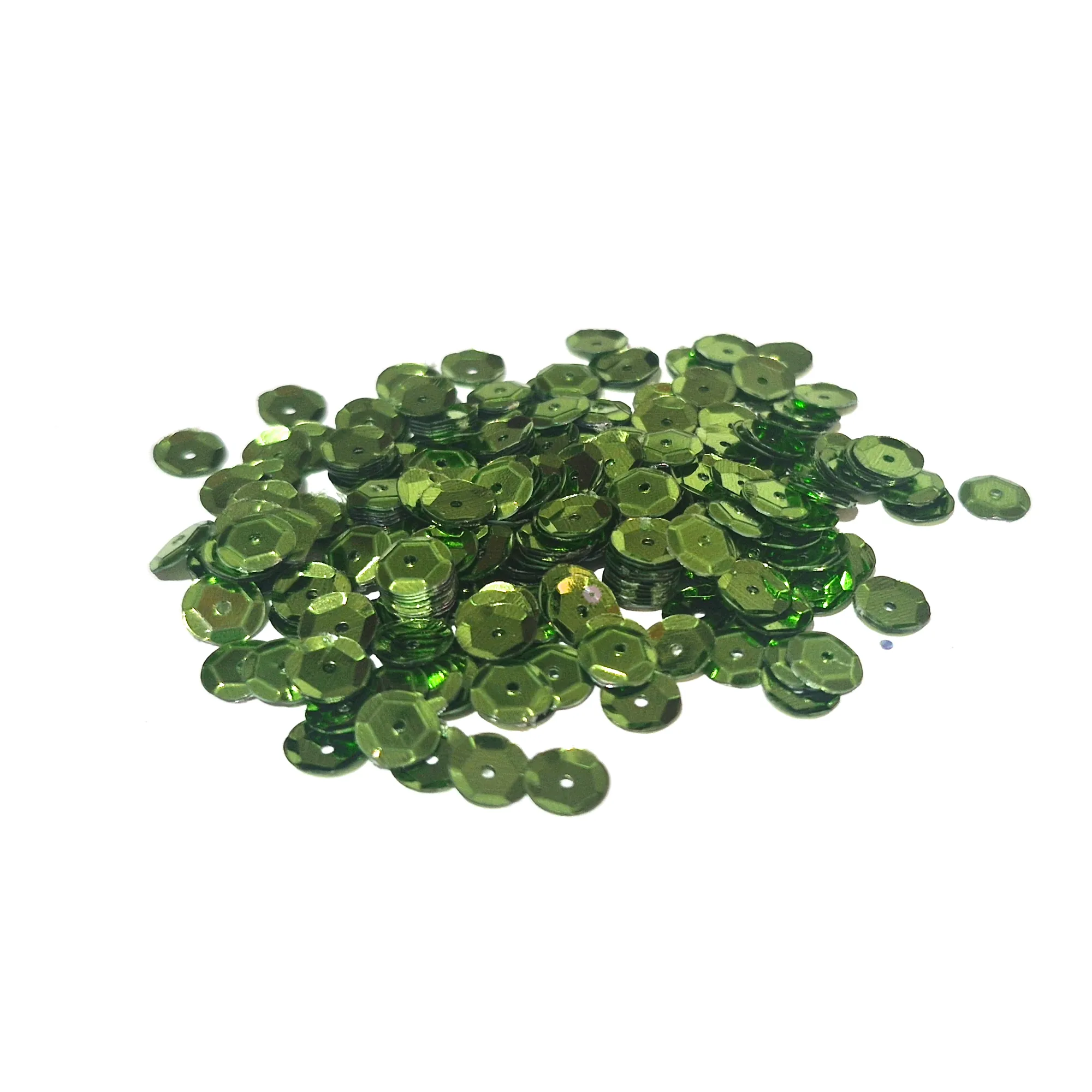 Paljetti 6mm - Vaaleanvihreä