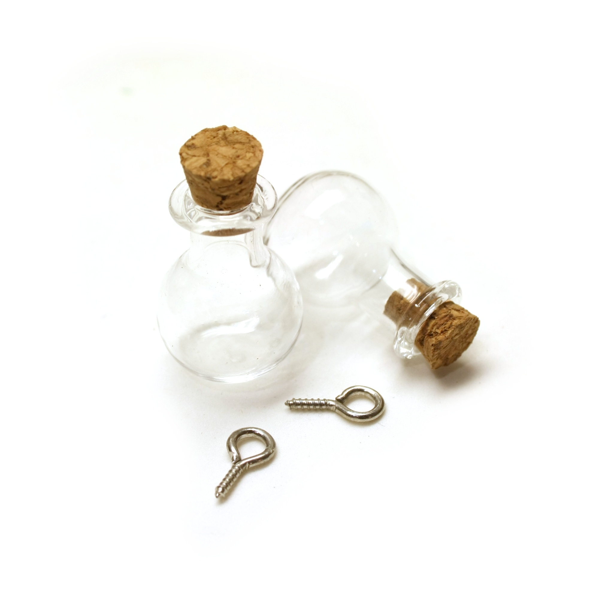 Lasipulloriipus - Pyöreä pullo