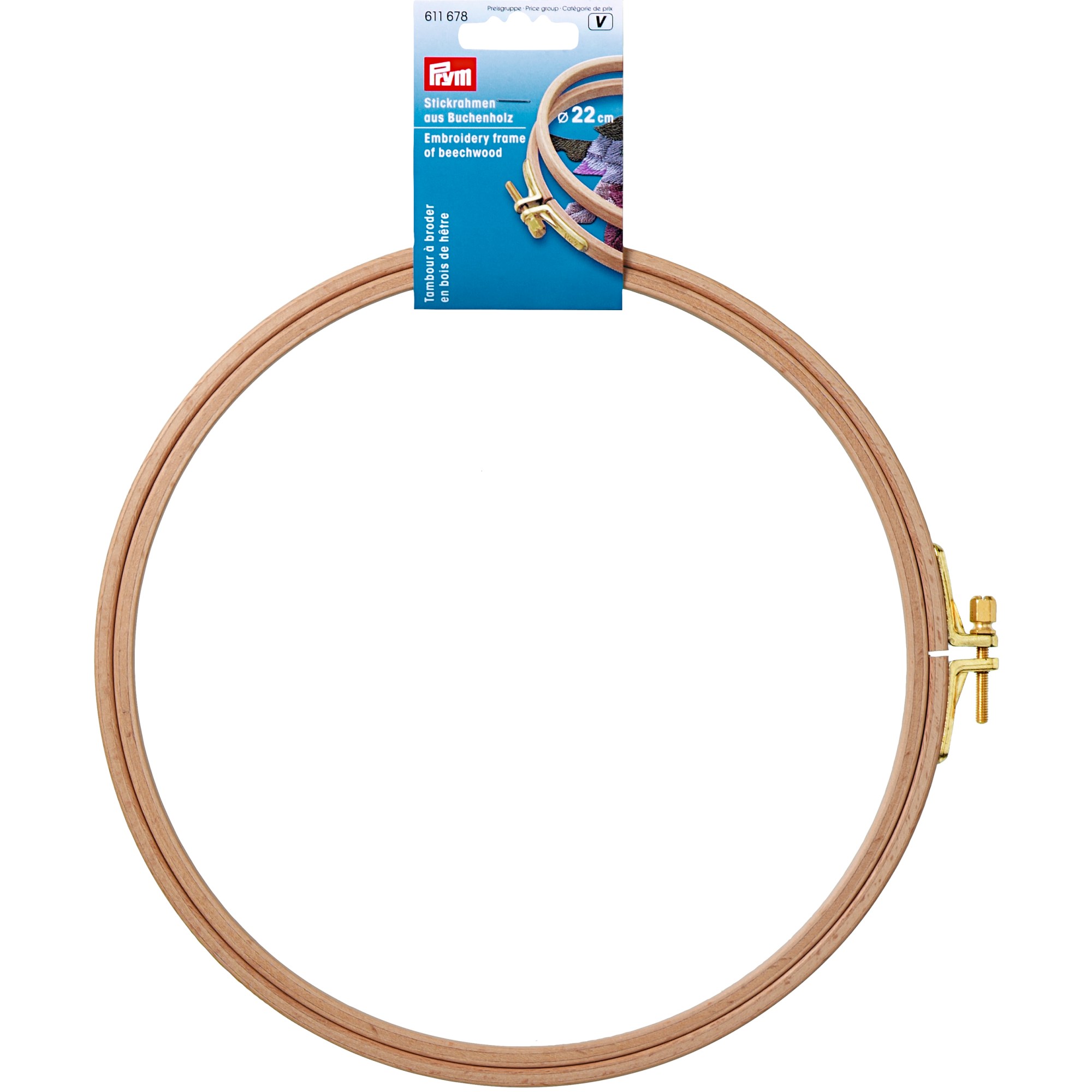 Prym Kirjontakehys 22cm
