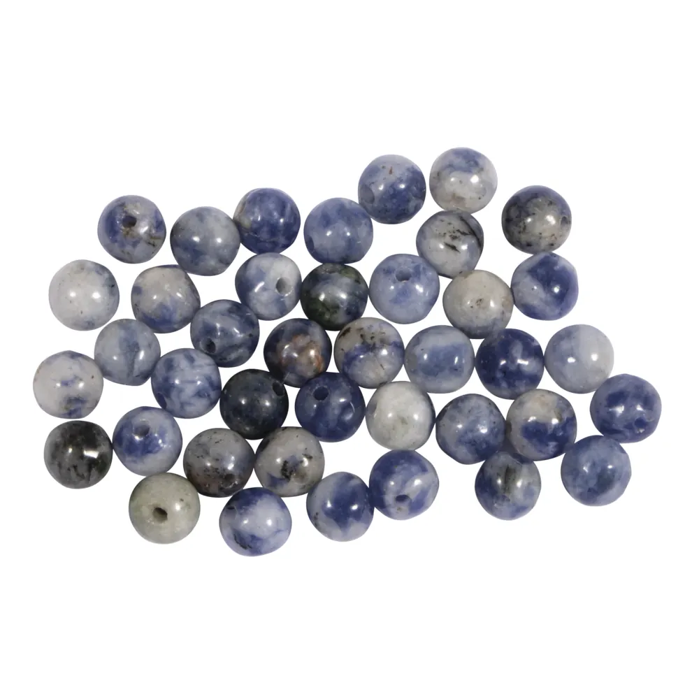 Kivihelmi 4mm 40kpl - Blue Quartz