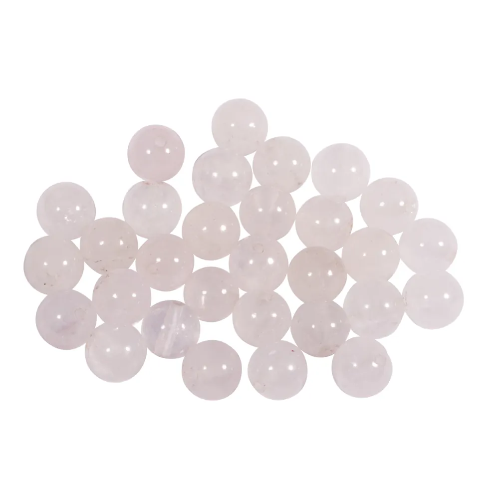 Kivihelmi 6mm 30kpl - Rose Quartz
