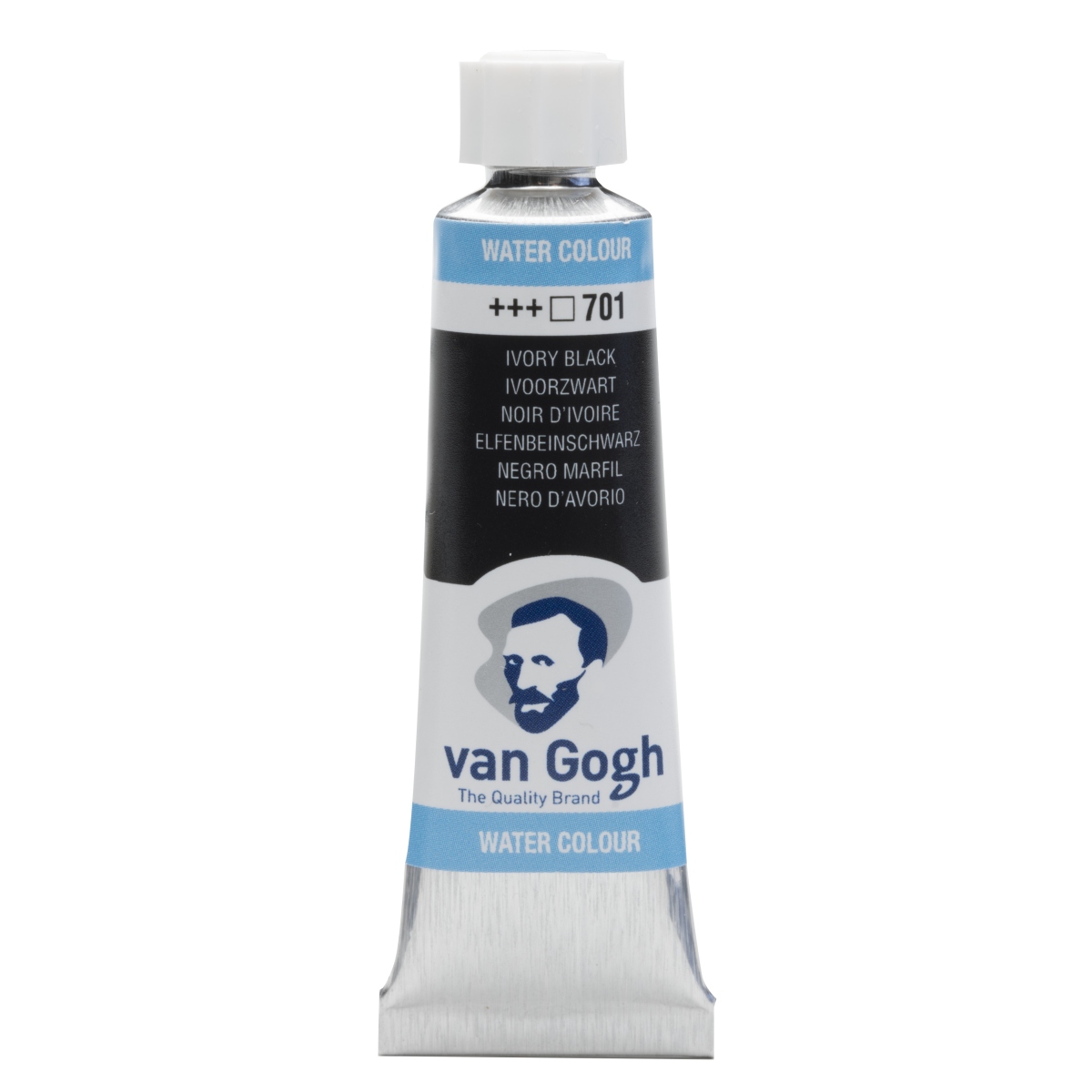 Van Gogh Akvarellituubi - 701 Ivory Black
