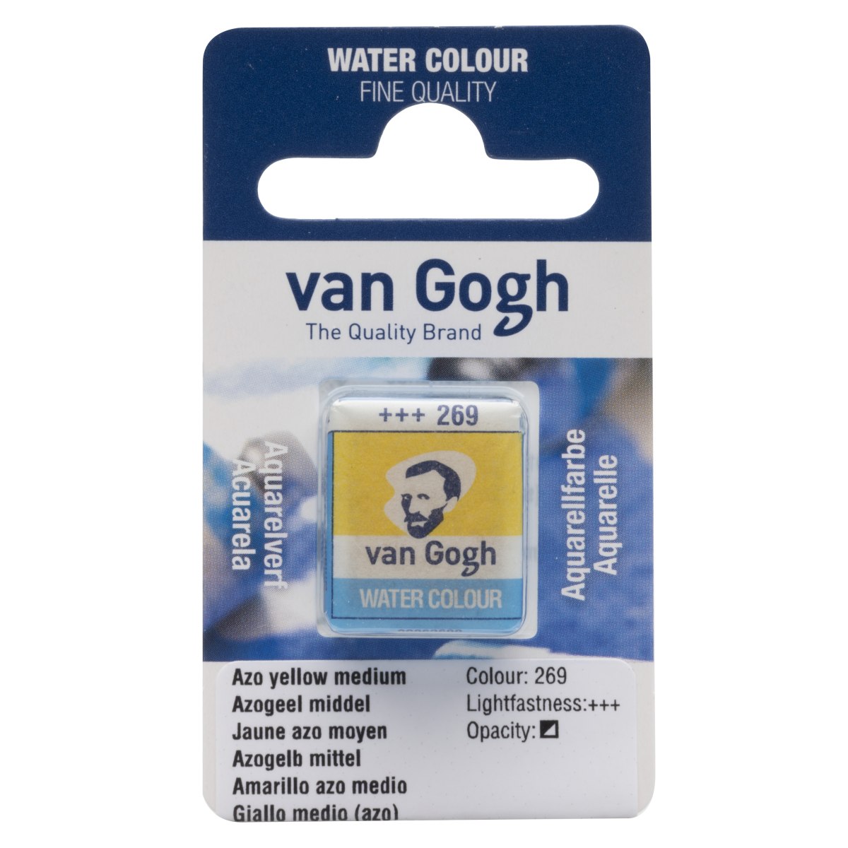 Van Gogh Akvarellinappi - 269 Azo Yellow Medium