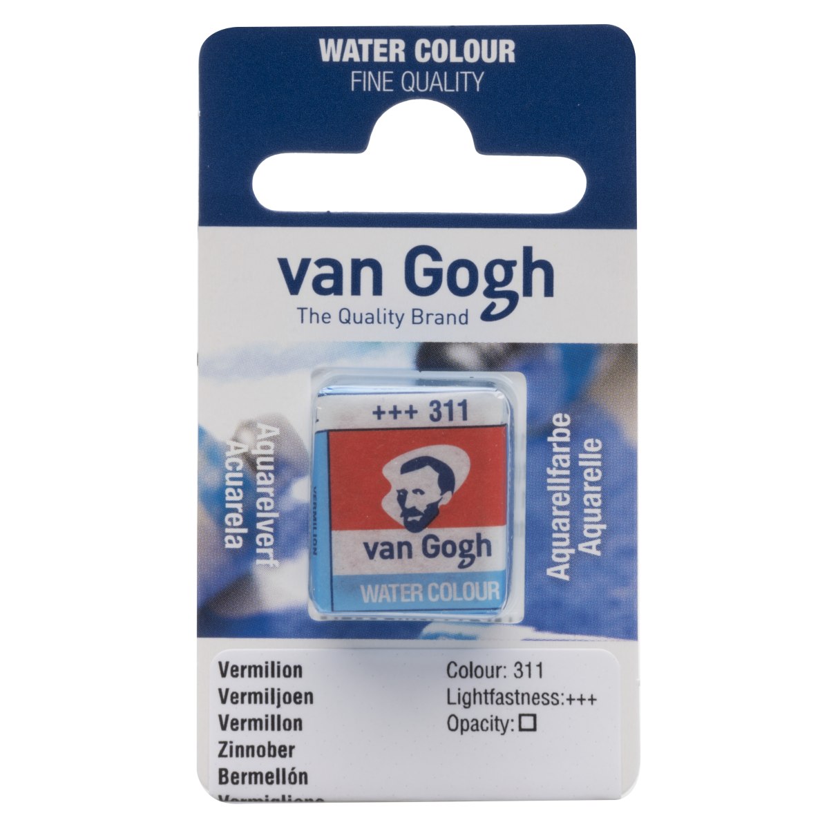 Van Gogh Akvarellinappi - 311 Vermillion