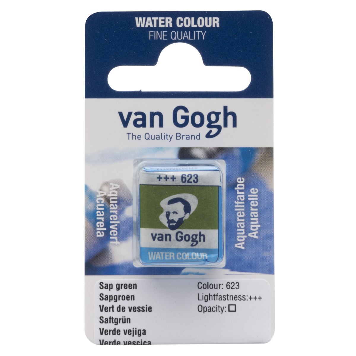 Van Gogh Akvarellinappi - 623 Sap Green