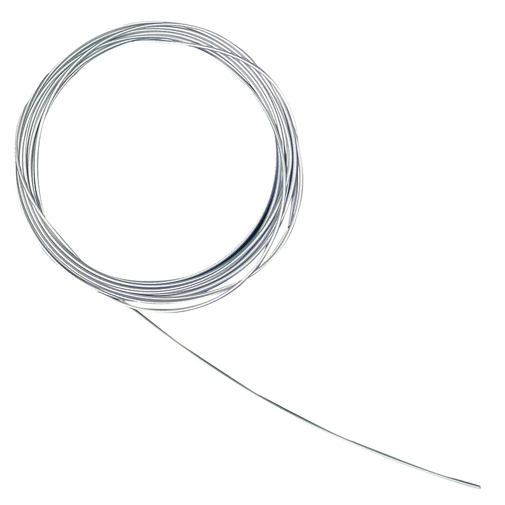 Koruvaijeri 0,5mm 2m - Matta hopeansävy