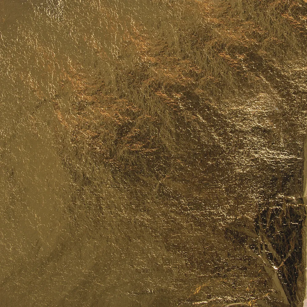 Deco Metall -lehtimetalli 14x14cm 5kpl - Kullansävy