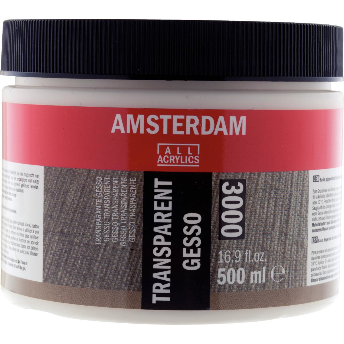 Amsterdam Gesso - Läpikuultava
