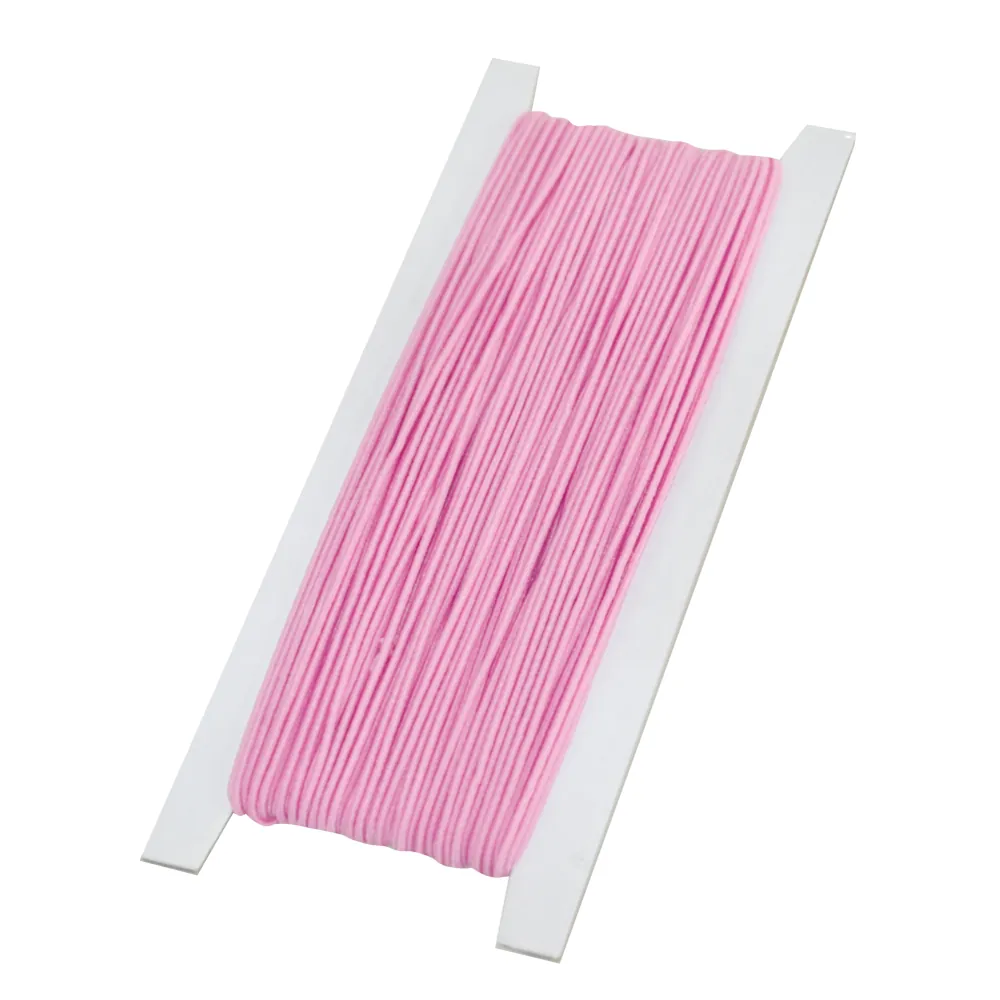 Pyöreä kuminauha 1mm 25m - Pinkki