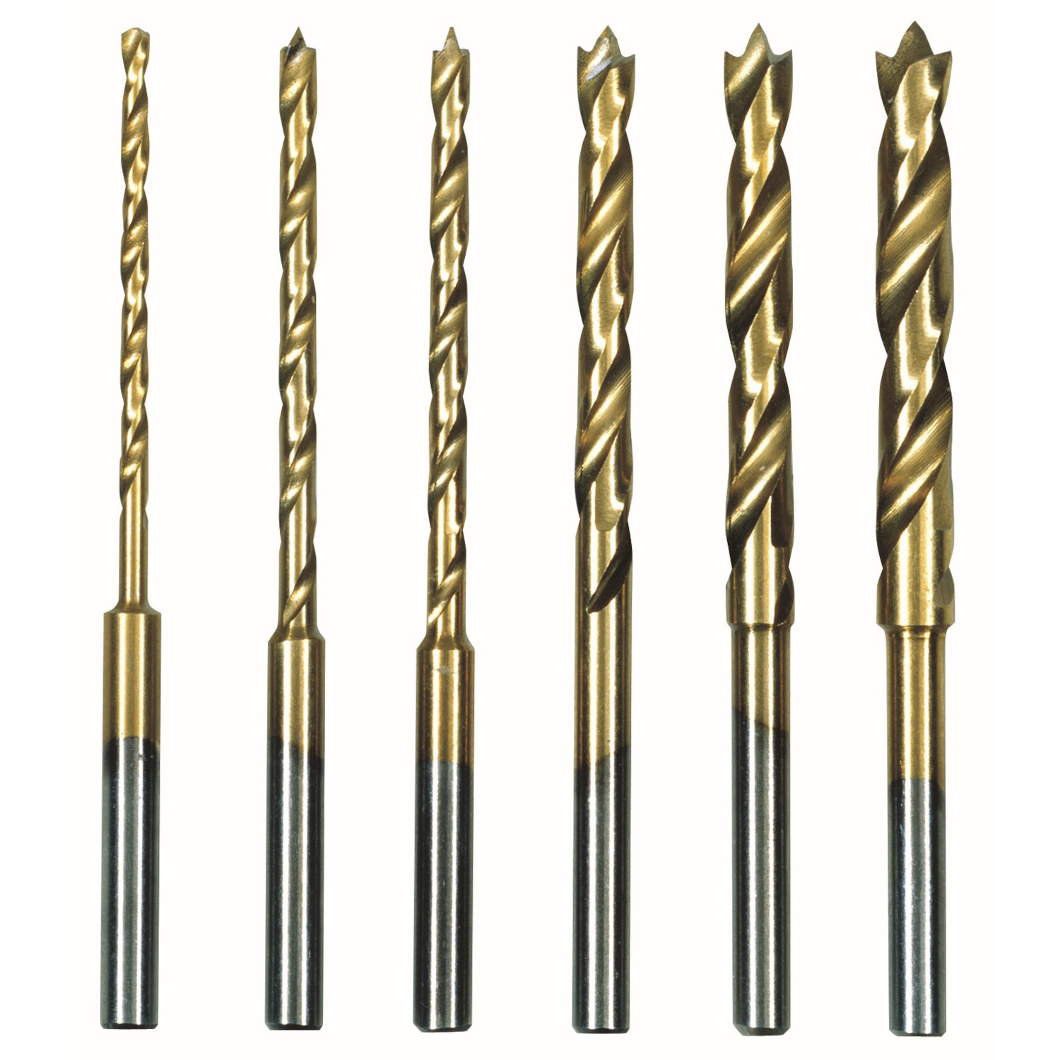 HSS-poranteräsarja 1.5mm - 4mm