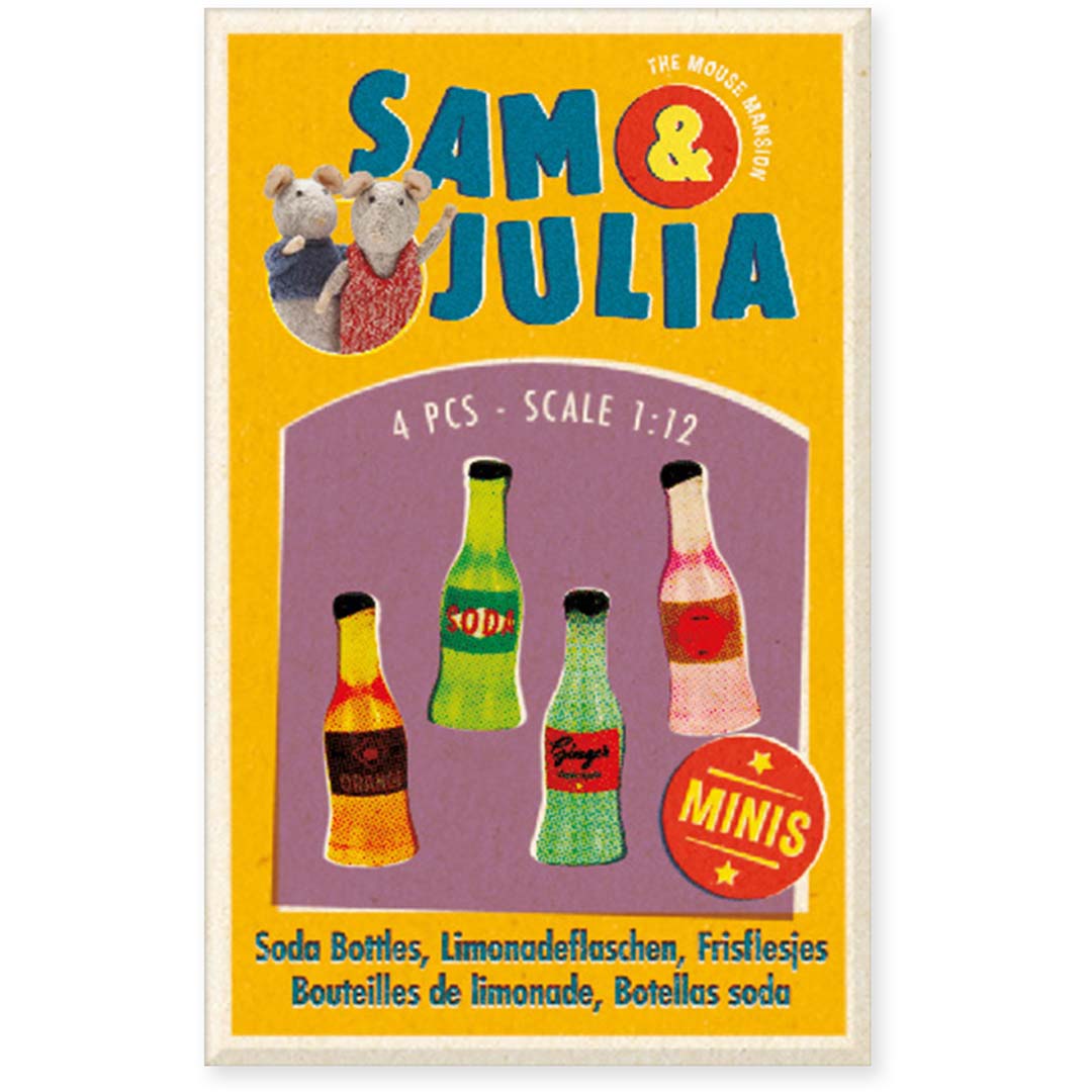 Alternative view of Sam ja Julia Miniatyyrituote - Limupullot