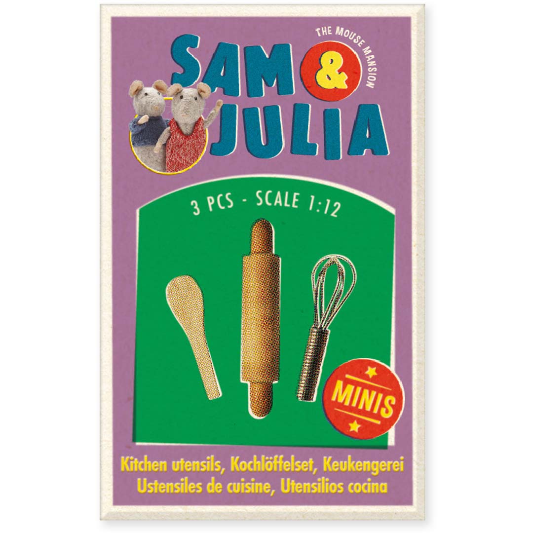 Alternative view of Sam ja Julia Miniatyyrituote - Leipomisvälineet