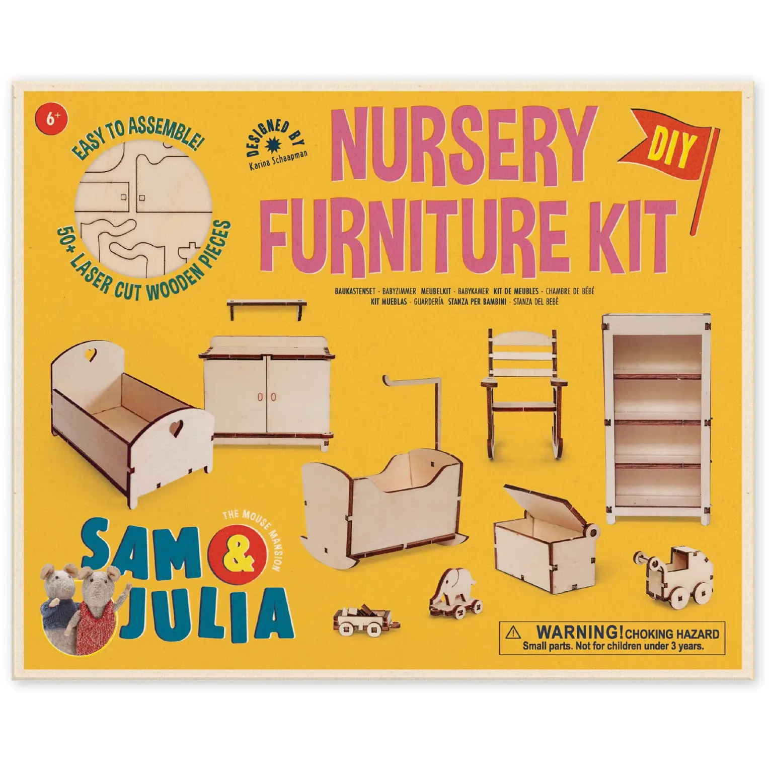 Sam ja Julia huonekalusetti - Vauvan huone