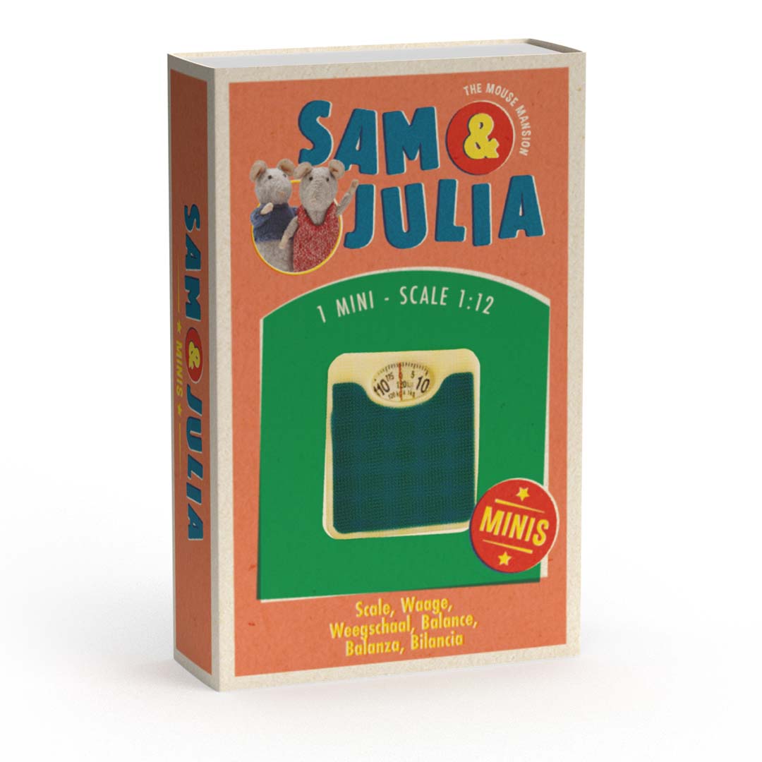 Alternative view of Sam ja Julia Miniatyyrituote - Vaaka