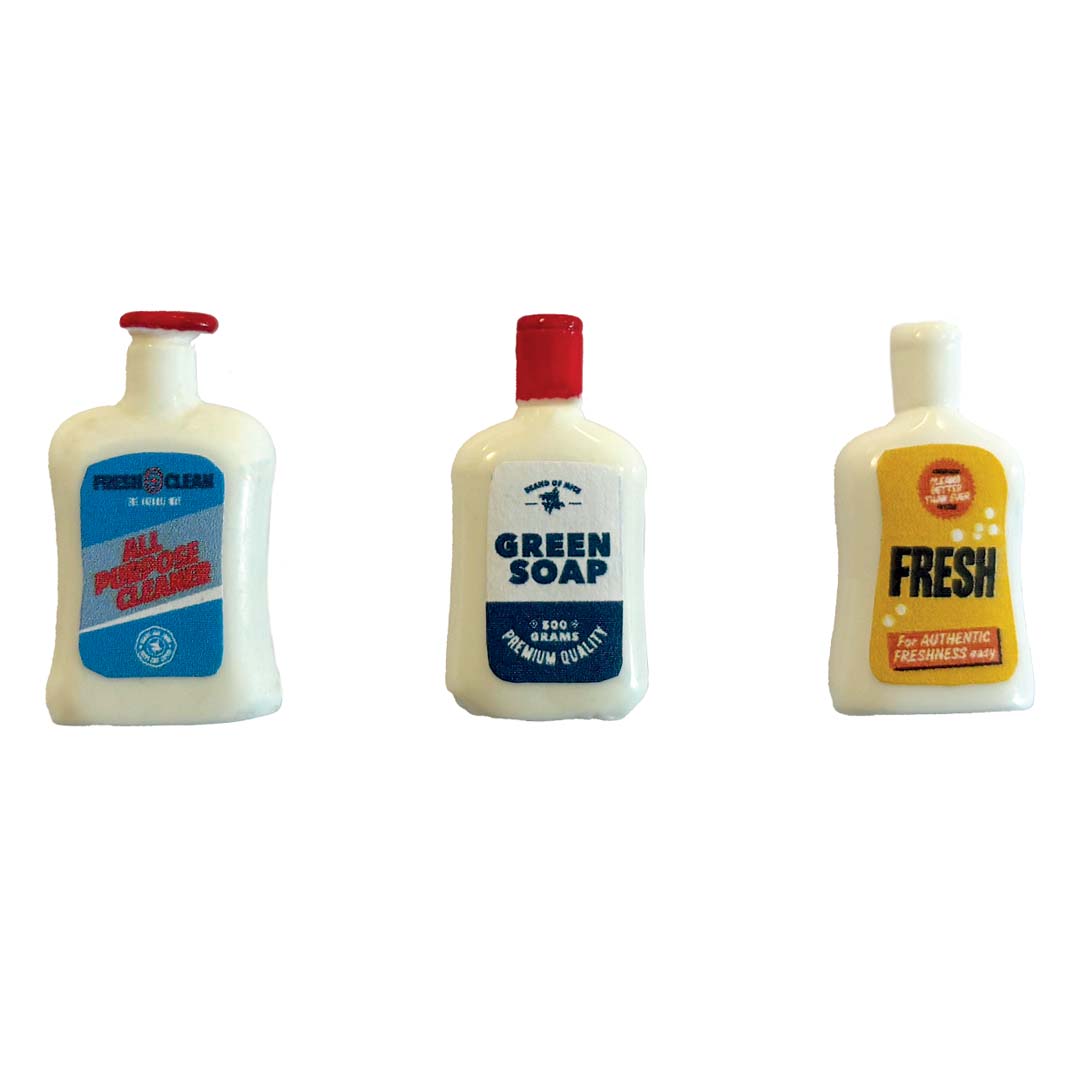 Sam ja Julia Miniatyyrituote - Puhdistusainepullot