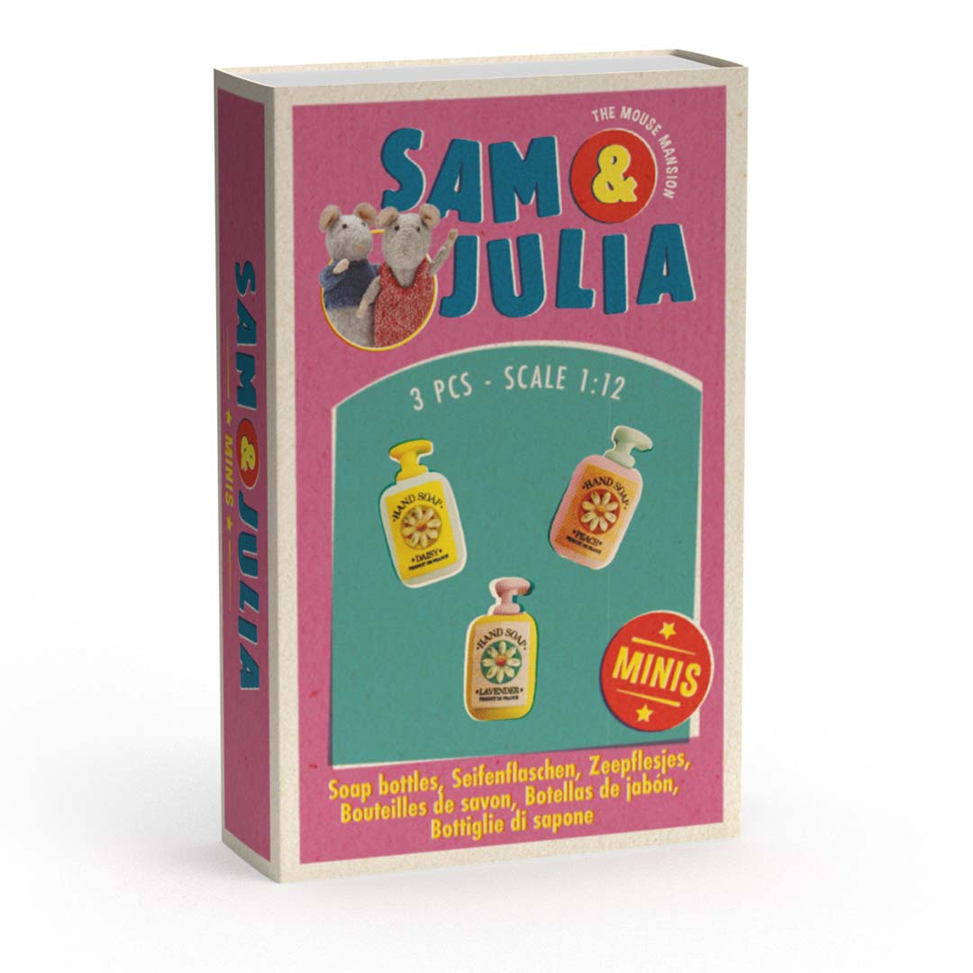 Alternative view of Sam ja Julia Miniatyyrituote - Saippuapullot