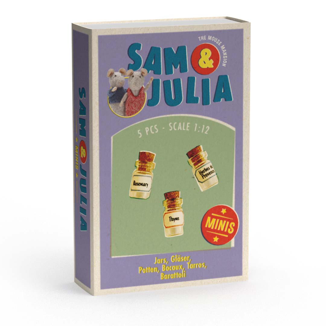 Alternative view of Sam ja Julia Miniatyyrituote - Maustepurkit