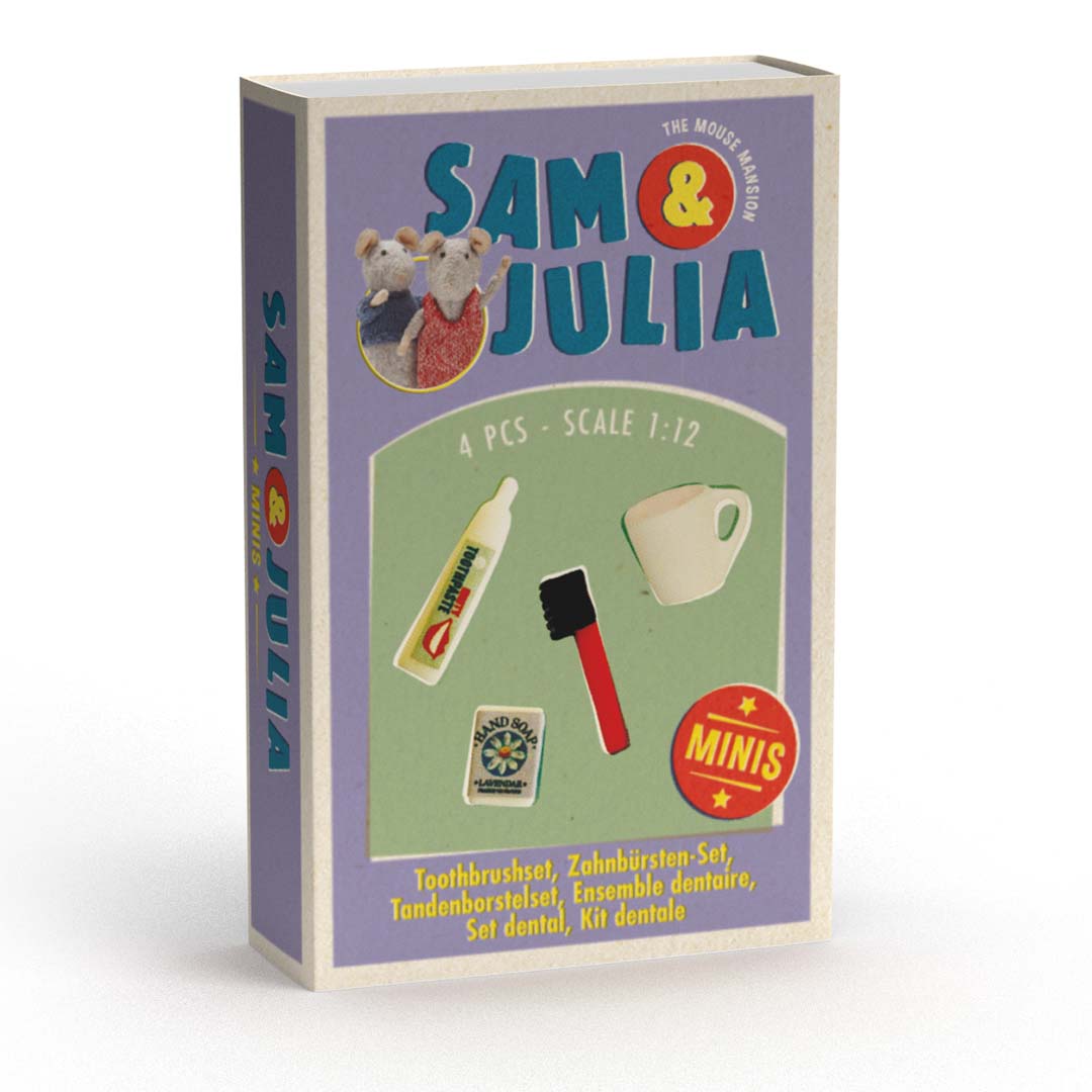 Alternative view of Sam ja Julia Miniatyyrituote - Hampaidenpesu