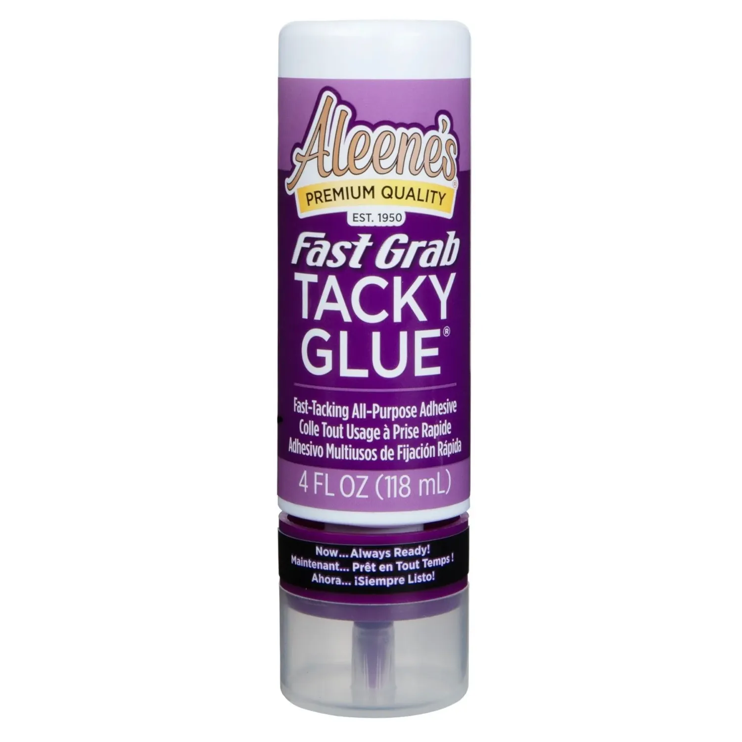 Aleene's Original Fast Grab Tacky Glue 118ml Always Ready