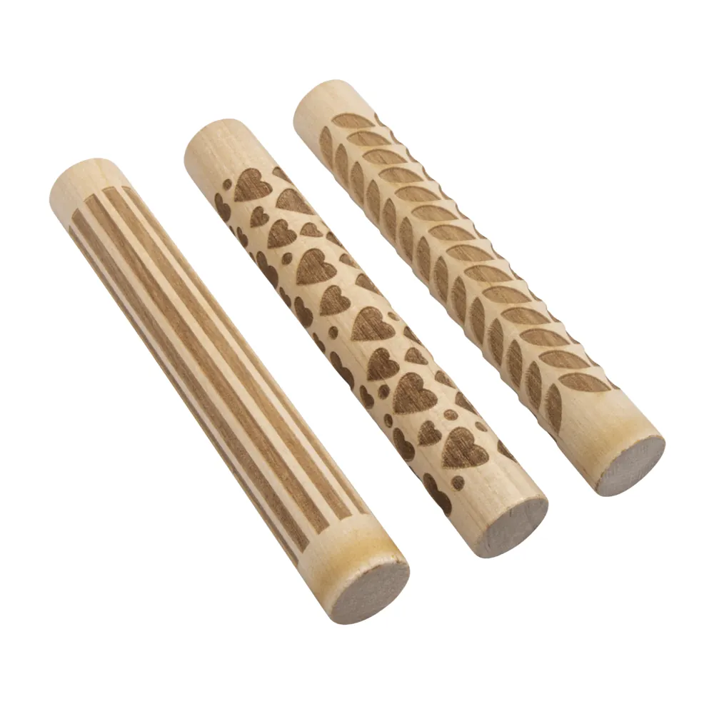 Puiset kuviorullat 11cm 3kpl - Love