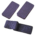 Tarrapalat (Velcro) 40x20mm - Musta
