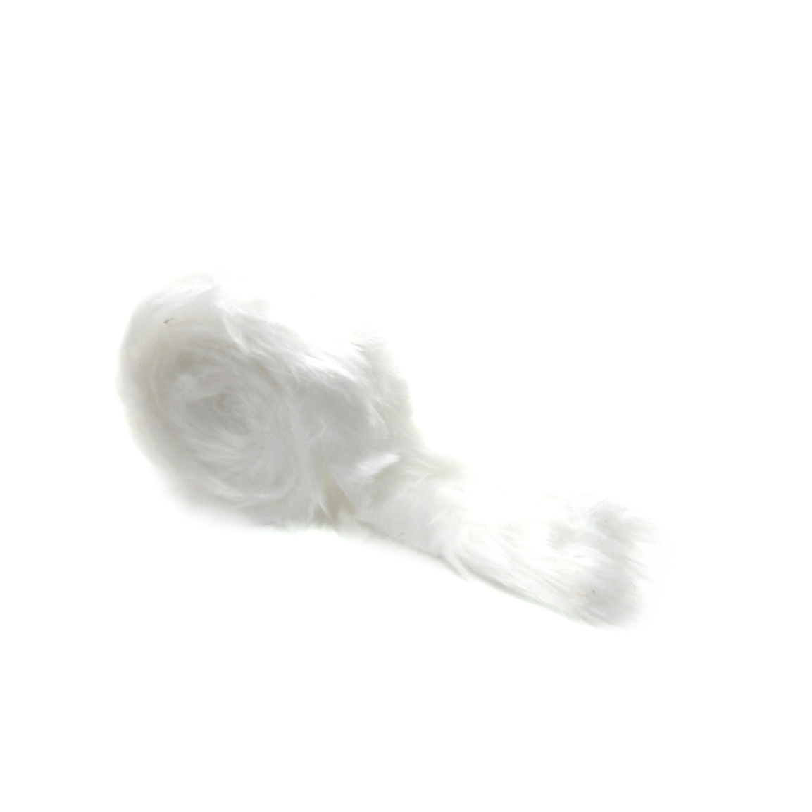 Keinoturkisnauha 6cm 1,5m - Valkoinen