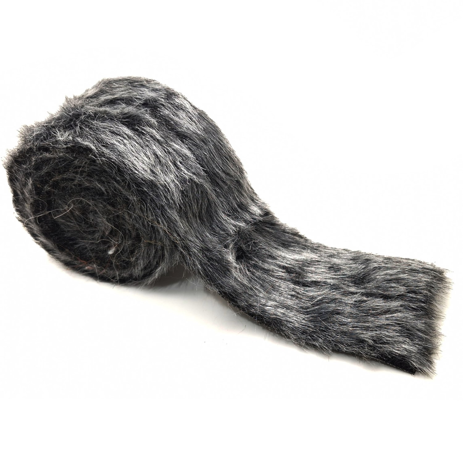 Keinoturkisnauha 6cm 1,5m - Harmaa