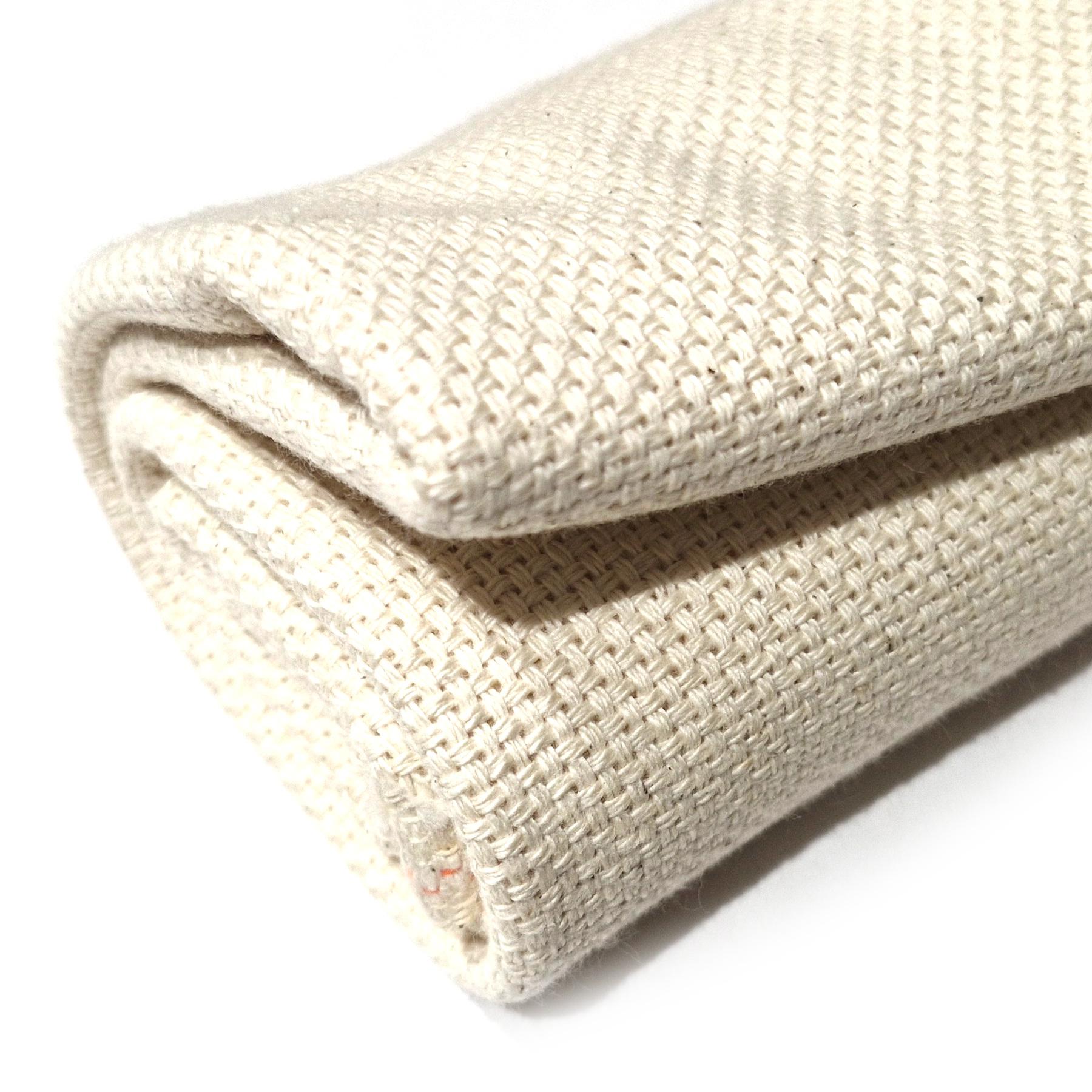 Fine Monks Cloth 5ruutua/cm 60x140cm - Ecru