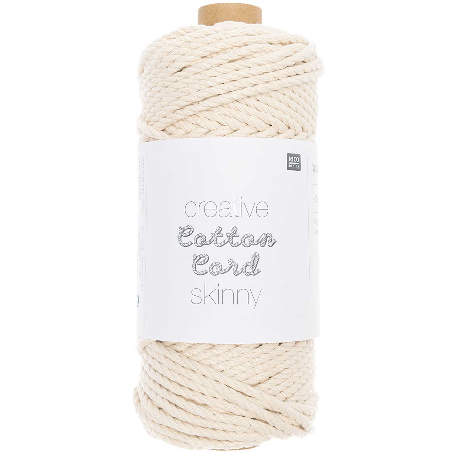 Creative Cotton Cord 3mm - Ecru