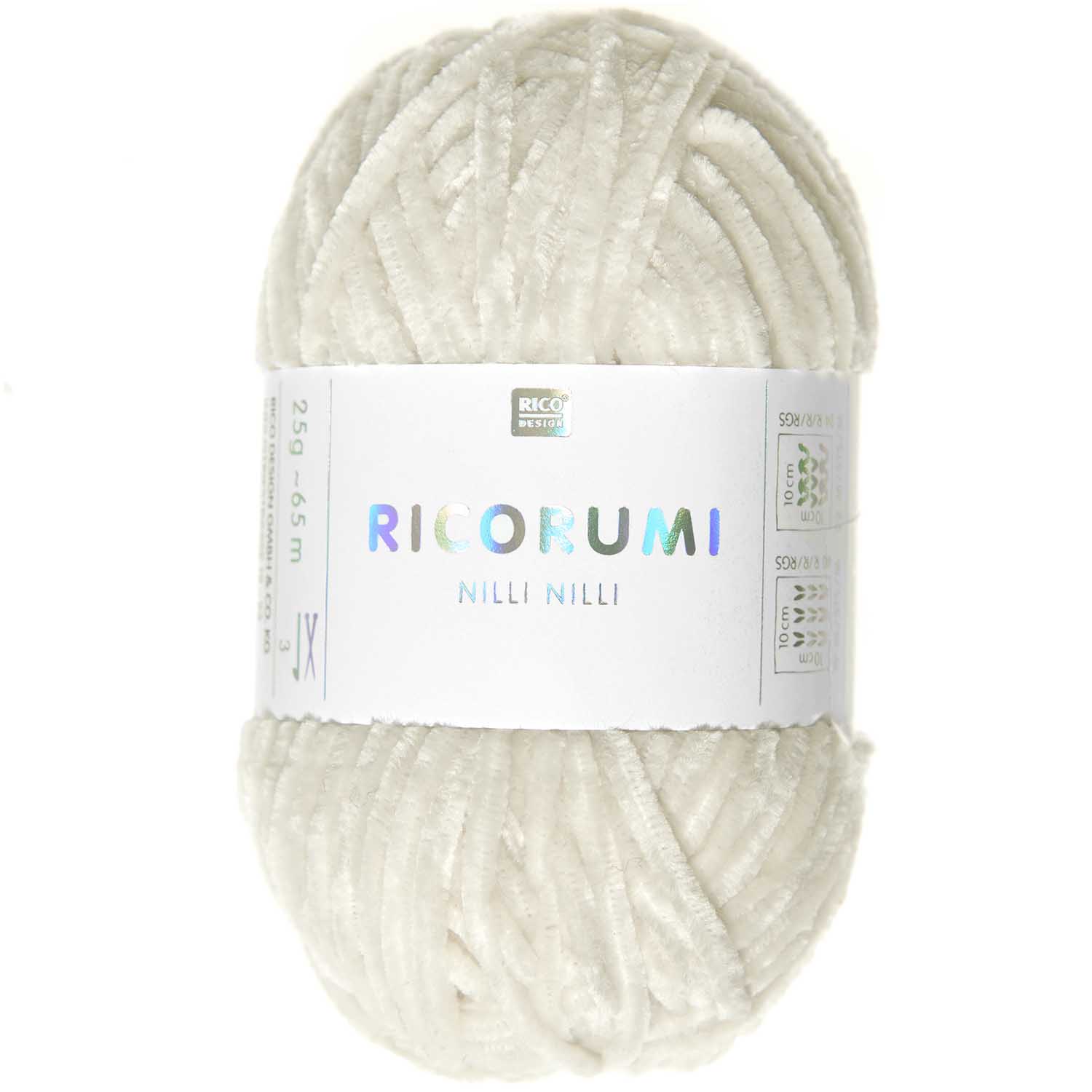 Ricorumi Nilli Nilli 25g - Luonnonvalkoinen