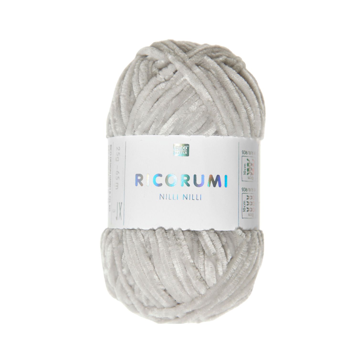 Ricorumi Nilli Nilli 25g - Hopeanharmaa