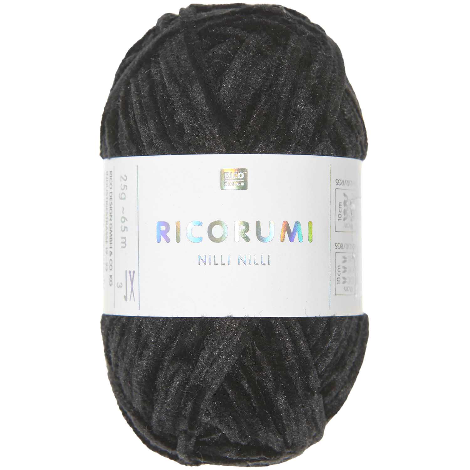 Ricorumi Nilli Nilli 25g - Musta