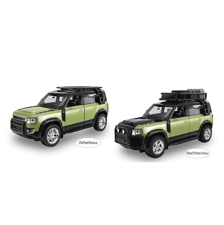 Land Rover Defender 110 Diecast 1:43 2in1