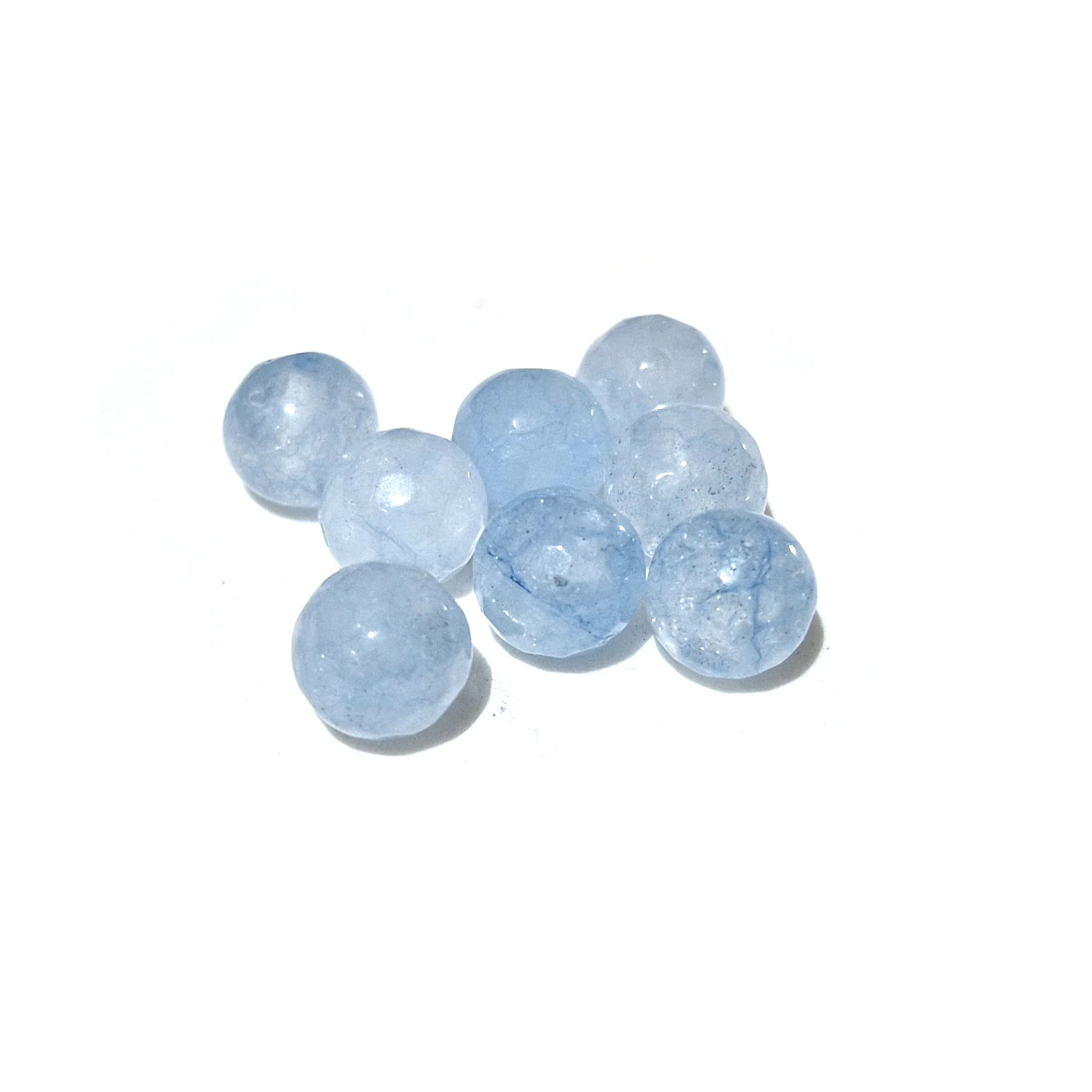 Kivihelmi 8mm 12kpl - Jade Powder Blue
